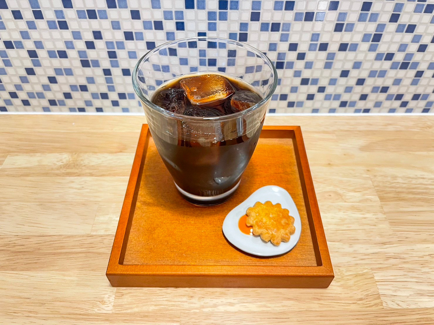 Iced caffee au lait